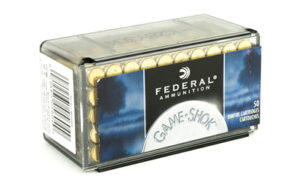 Federal GameShok, 22WMR, 50 Grain, Jacketed Hollow Point, 50 Round Box 757