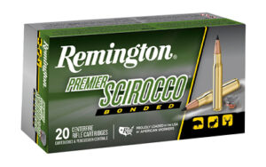 Remington Premier Scirocco Bonded, 300 Remington Ultra Magnum, 180 Grain, Polymer Tip, 20 Round Box 27936