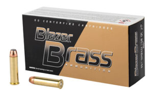 Blazer Ammunition Blazer Brass, 357MAG, 158 Grain, Jacketed Hollow Point, 50 Round Box 5207