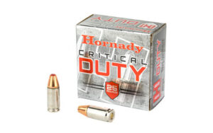 Hornady Critical Duty, 9MM +P, 124 Grain, FlexLock Duty, 25 Round Box 90216