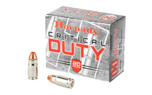 Hornady Critical Duty, 357 Sig, 135 Grain, FlexLock Duty, 20 Round Box 91296