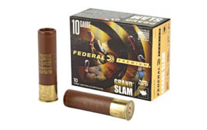 Federal Grand Slam, 10 Gauge 3.5″, #4, 2oz, 10 Round Box PFCX101F4
