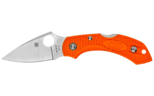 Spyderco Dragonfly 2, 2.30″ Folding Knife, VG-10, Plain, Orange FRN C28POR2