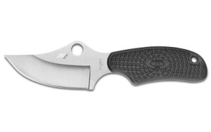 Spyderco ARK, 2.56″ Fixed Blade Knife, Lightweight, H2, Black FB35PBK