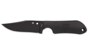 Spyderco Street Beat Lightweight, 3.5″ Fixed Blade Knife, Plain Edge, VG-10 Blade, Kraton Handle FB15PBBK