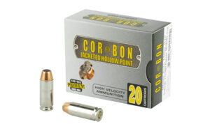 Corbon Ammo Self Defense, 10MM, 150 Grain, Jacketed Hollow Point, 20 Round Box 10150