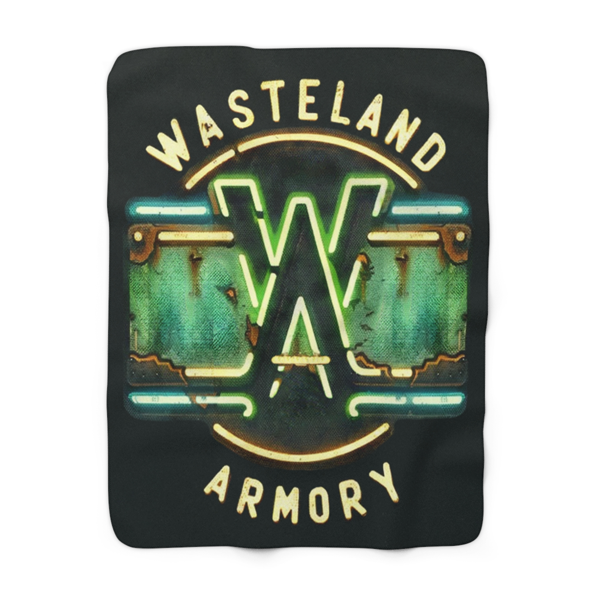 WASTELAND ARMORY Sherpa Fleece Blanket
