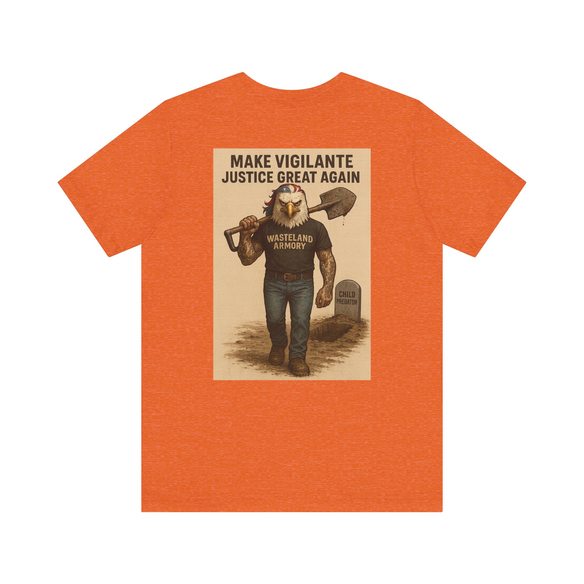 VIGILANTE JUSTICE WASTELAND ARMORY T-SHIRT