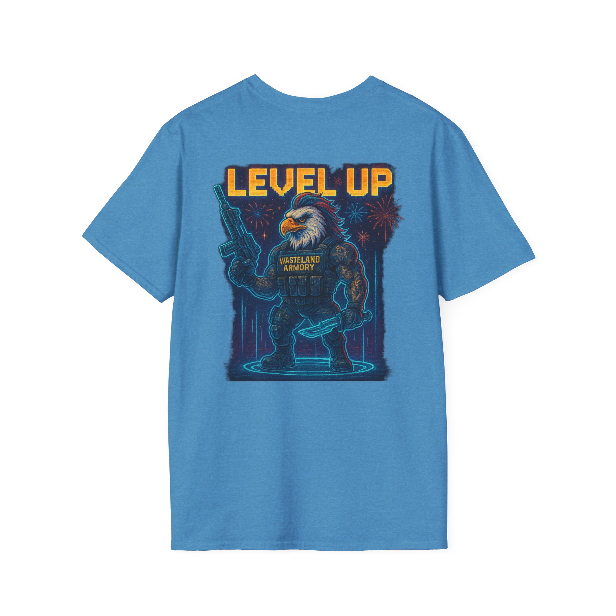 LEVEL UP GAMER T-SHIRT BY WASTELAND ARMORY
