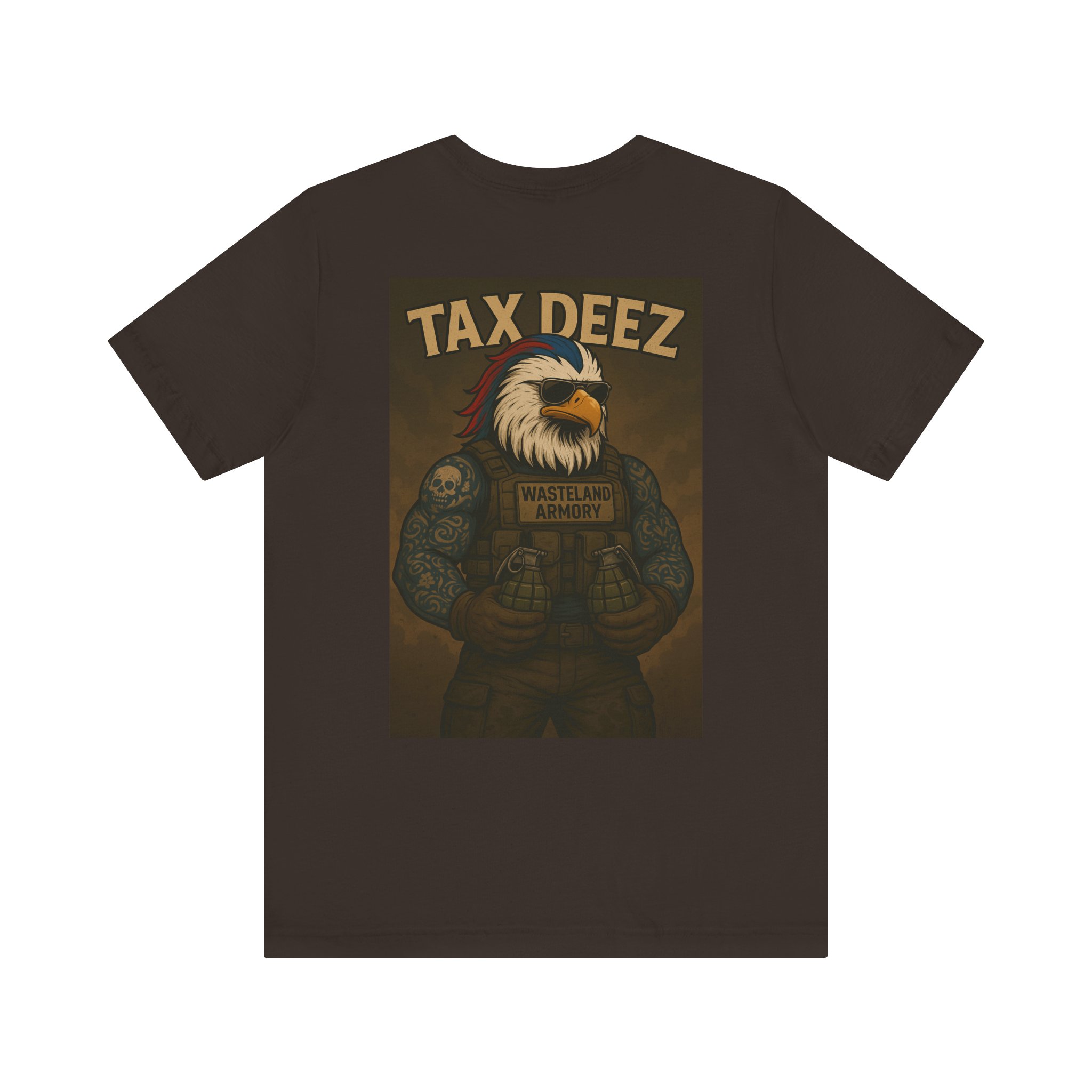 MR. EAGLE TAX DEEZ WASTELAND ARMORY T-SHIRT