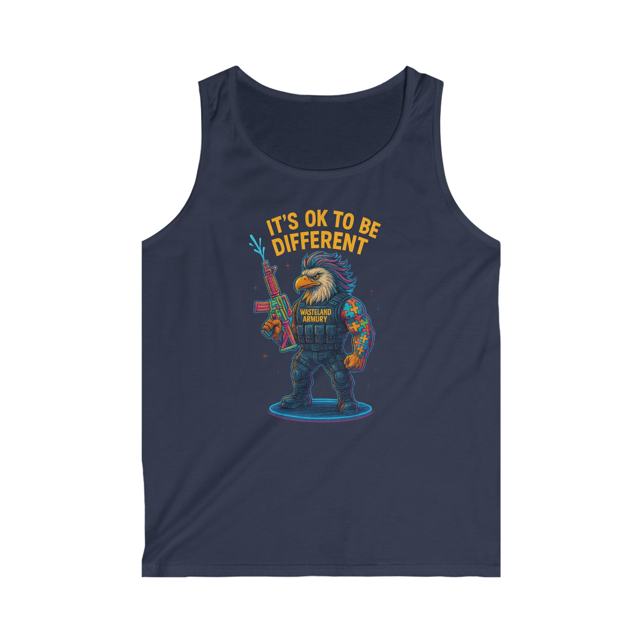 AUTISM AWARENESS TANK TOP BY WASTELAND ARMORY
