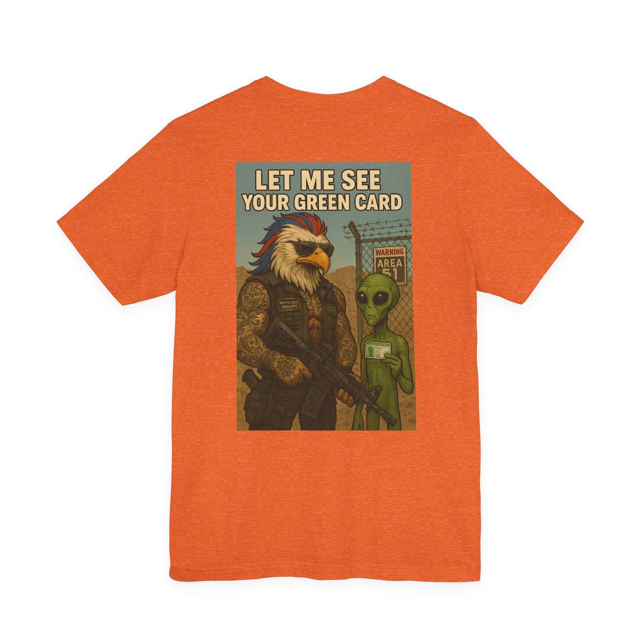 LET ME SEE’EM WASTELAND ARMORY T-SHIRT